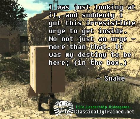 metal gear solid box quote|old snake metal gear.